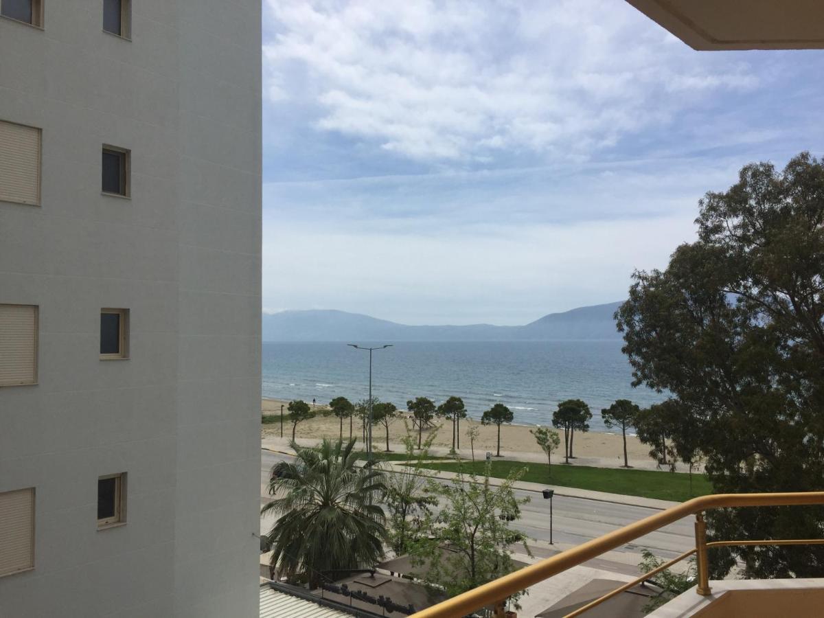 Sea View Apartment Onorato 1 Вльора Екстер'єр фото